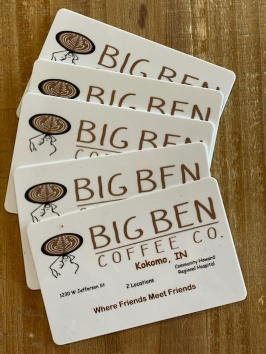 Big Ben's Gift Card